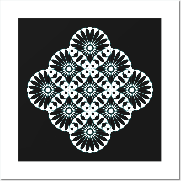 Entwined Lace Motif Wall Art by MerryMakewell